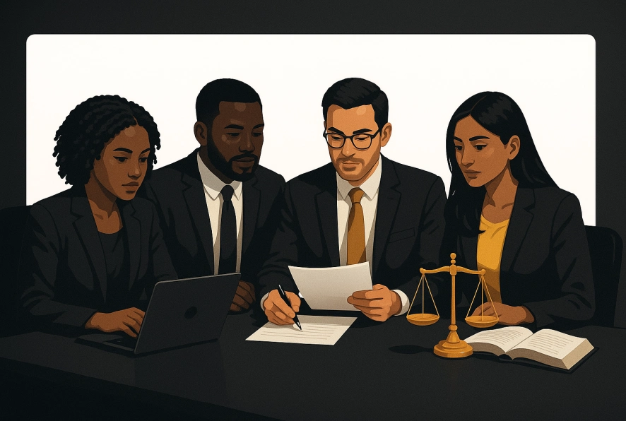 Team of legal experts and educators